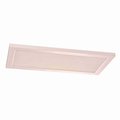 Afx Lugano 24"x12" LED Linear Flush Mount - White LGNL2412LAJD4WH